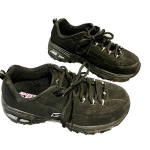 Skechers sport  D’lights. Size 5.5  Black. Great condition.